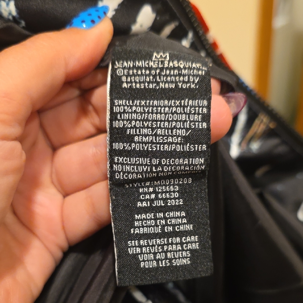 Members Only Jean-Michel Basquiat Graphic Jacket - Picture 4 of 6